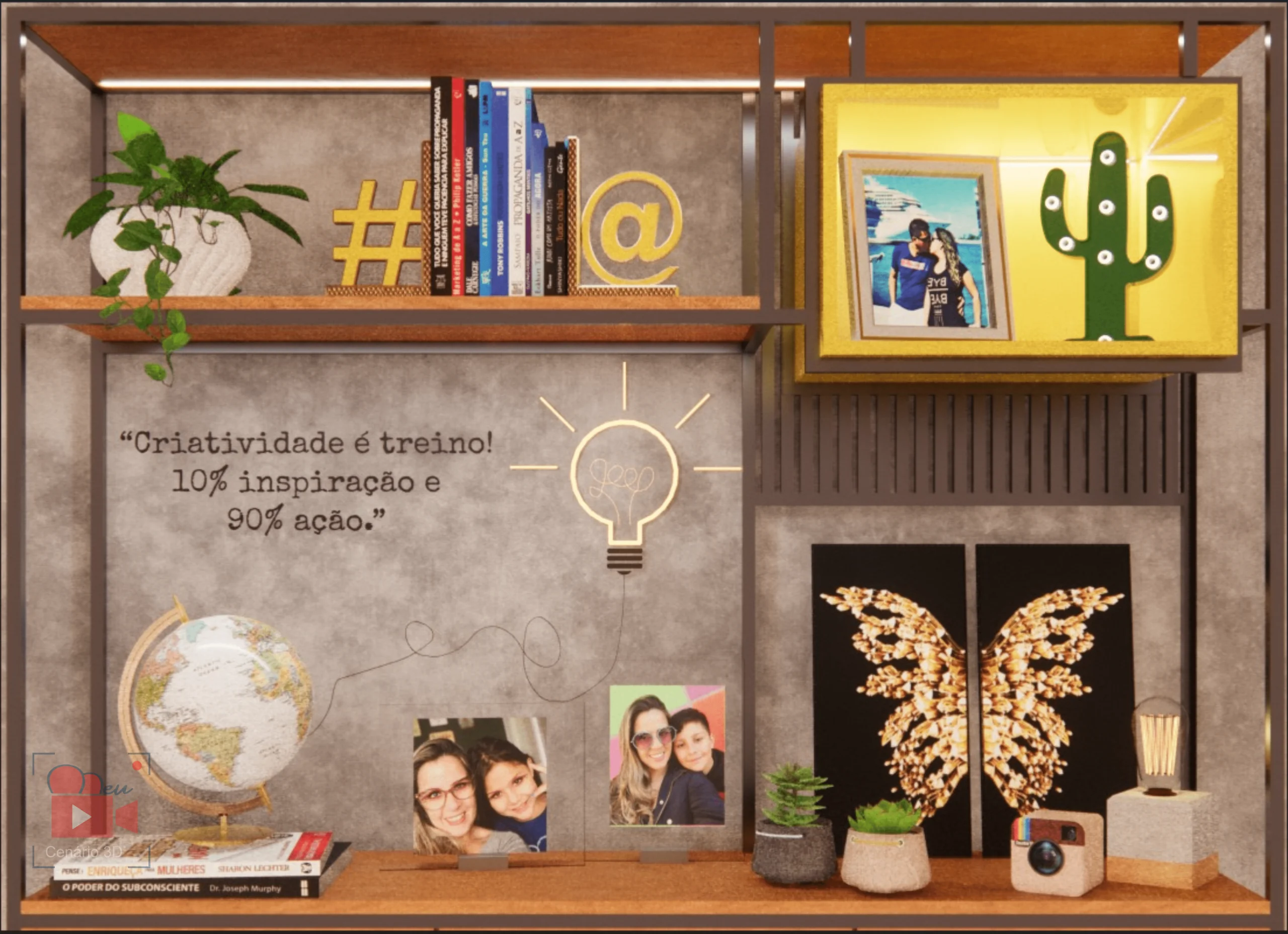 Meu Cenário 3D Fabi